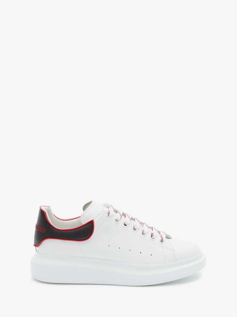 Zapatillas Alexander McQueen Oversized Hombre - Blancos/Negros/Rojos - Mexico 637-PWNVUO